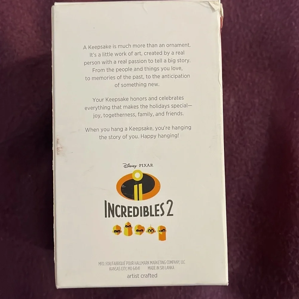 New Incredibles 2 Elastigirl Rides Again ornament